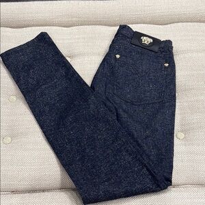 Versace high rise skinny jeans